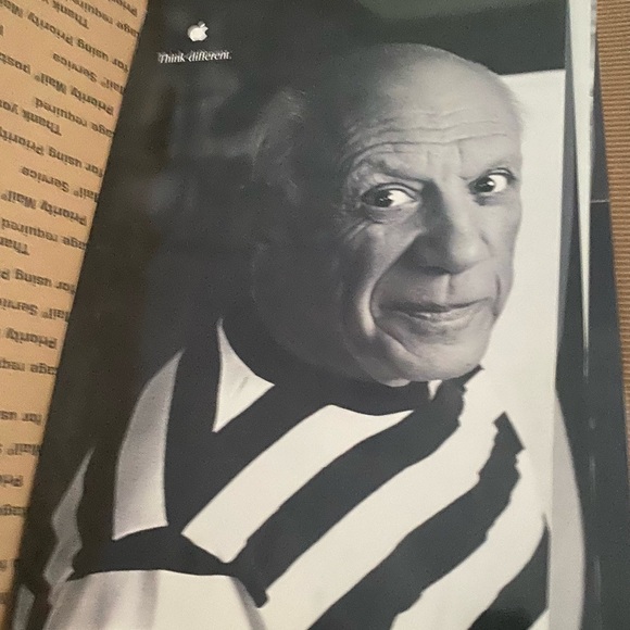 Think Different Apple Educator Set - laminated, pristine, set of 8 - Picture 8 of 8